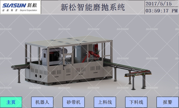 新松智能磨拋系統