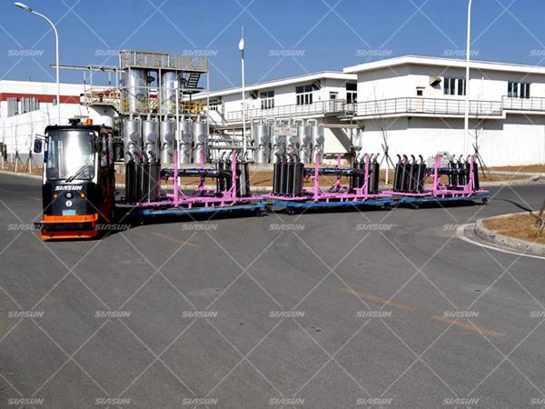 新松與風神研發的戶外物流無人駕駛拖車投入使用